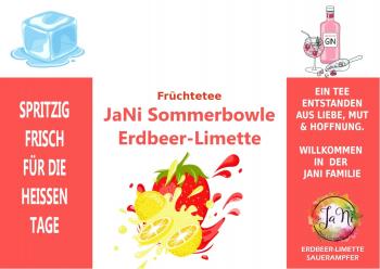 JaNi Sommerbowle Erdbeer Limette Sauerampfer | Früchtetee